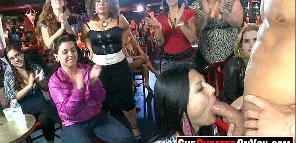  03 This is nuts! Milfs go cock crazy at cfnm party12